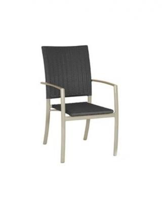 SCAUN DE TERASA PARMA BLACK